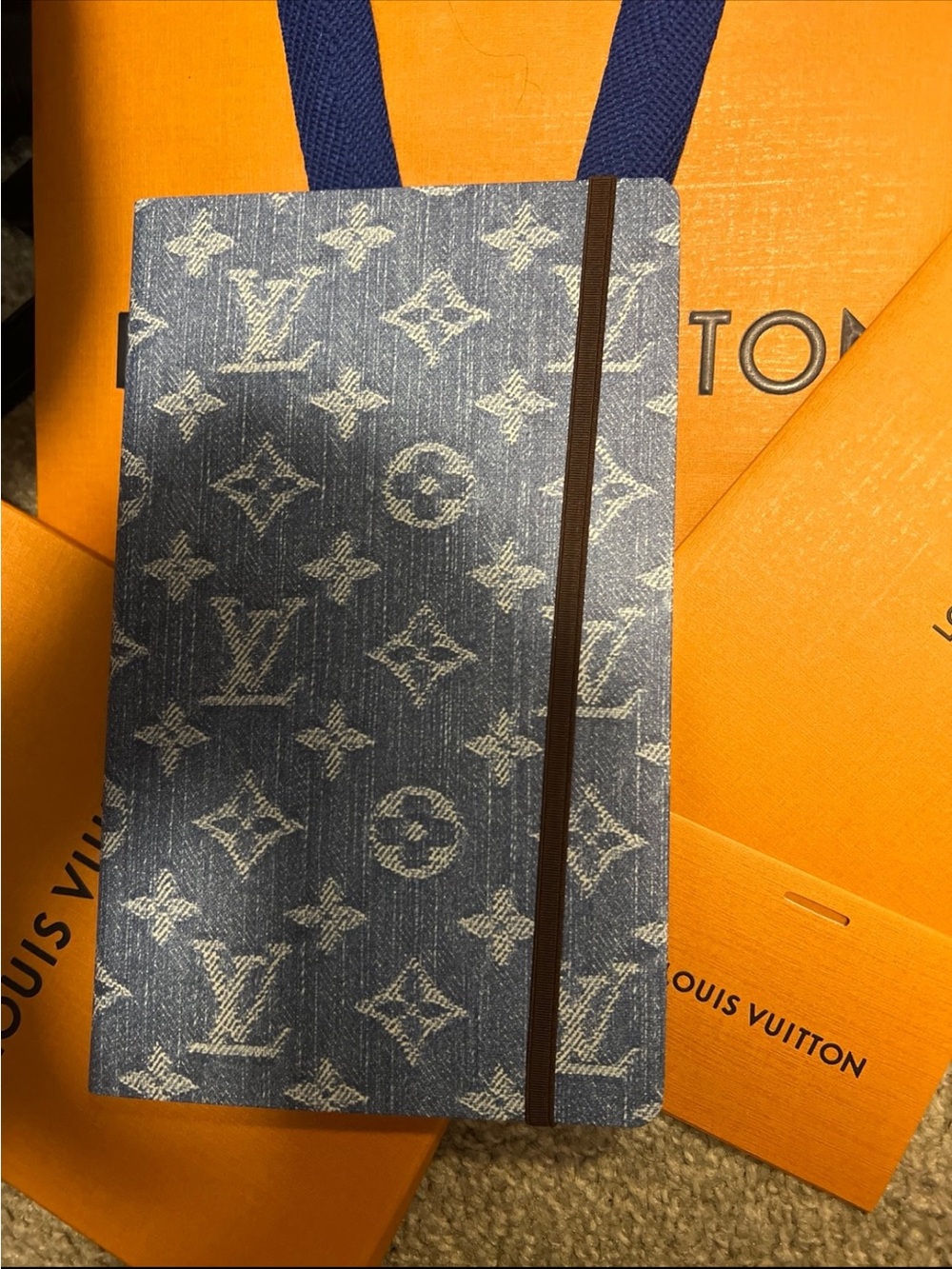Louis Vuitton Denim Jane Notebook MM